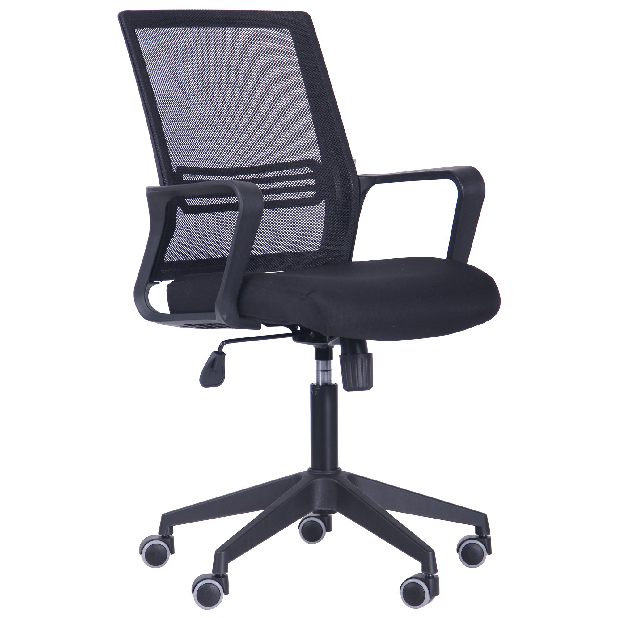 Крісло офісне AMF (377009) пластикове, тканина/сітка, 540 мм